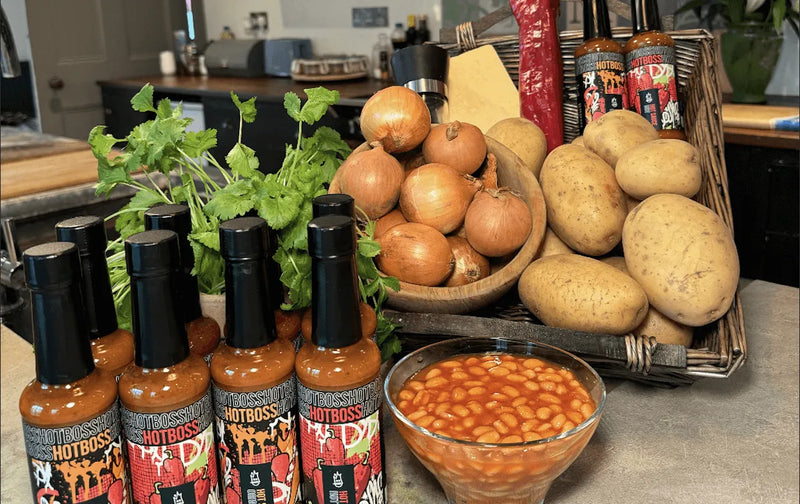 Masala Beans Jacket Potato