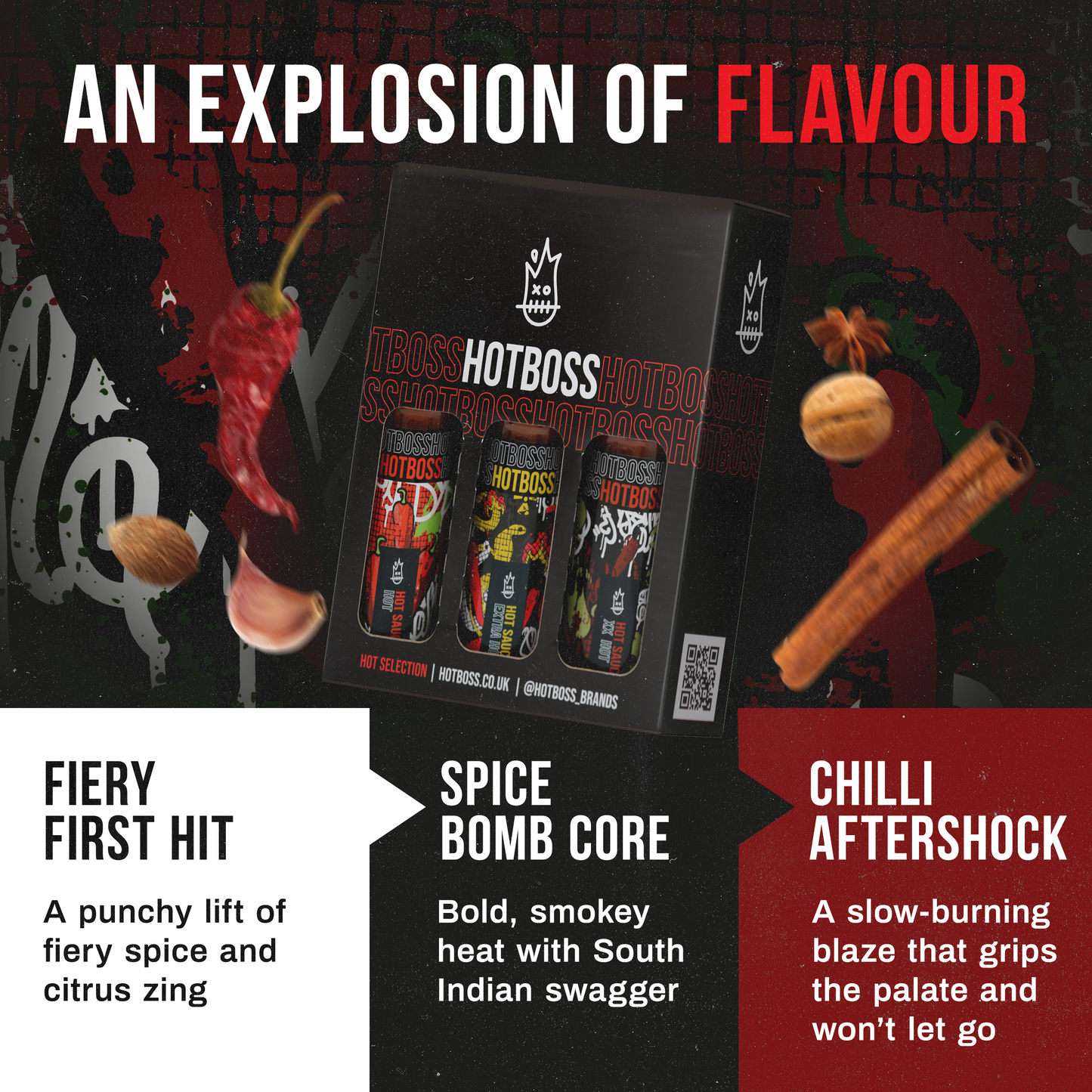 Trio Hot Sauce Gift Set
